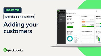 How to add your customers to QuickBooks Online