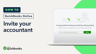 How to invite your accountant to QuickBooks Online