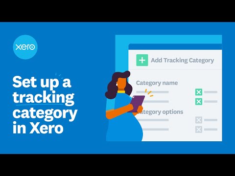 Set up tracking categories in Xero
