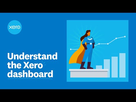 Understand the Xero dashboard