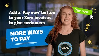 Get paid up to twice as fast with Xero's online invoice payments